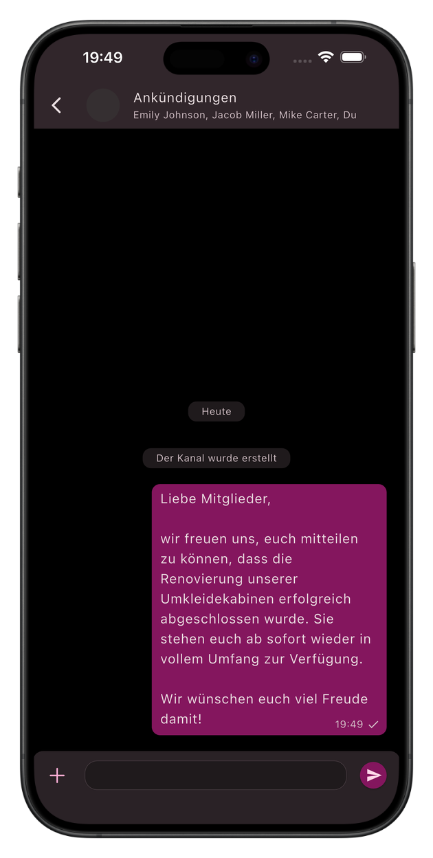 Screenshot der berschriebenen Funktion